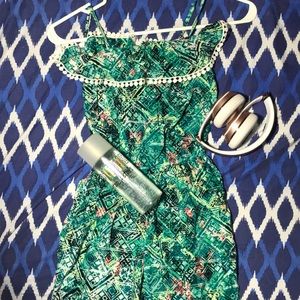 Kids Romper/jumper with patterns and a design top!